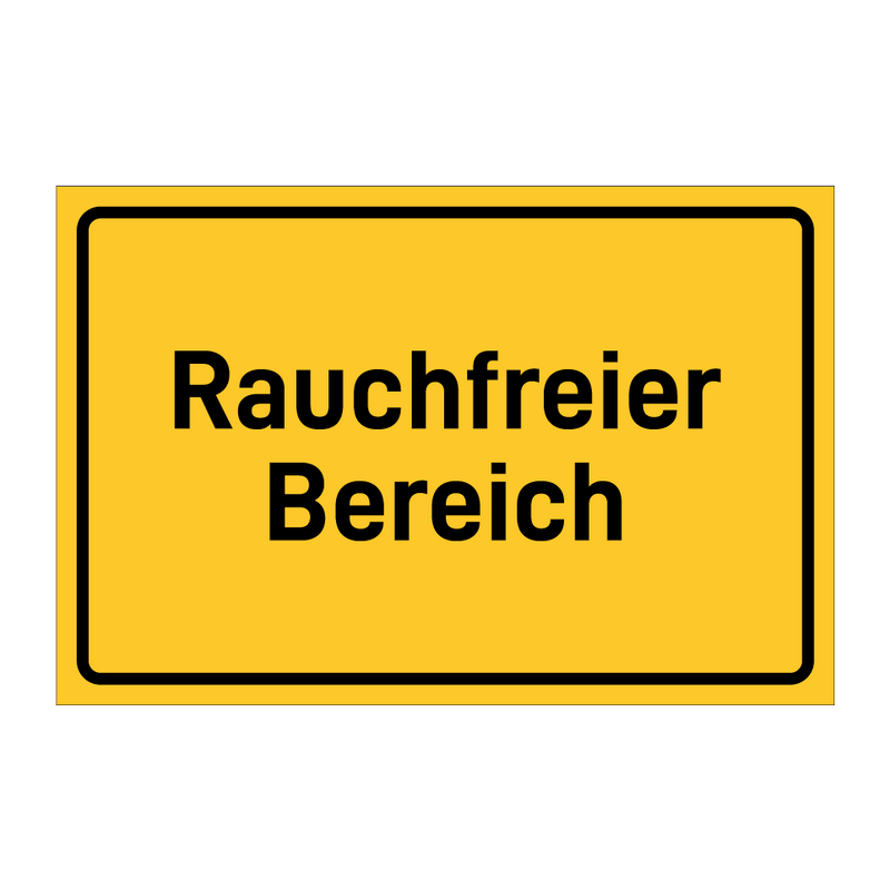 Rauchfreier Bereich