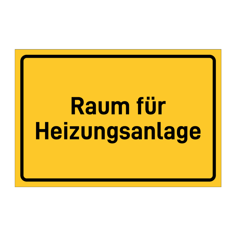 Raum für Heizungsanlage