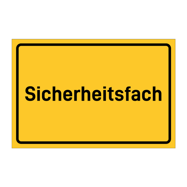 Sicherheitsfach