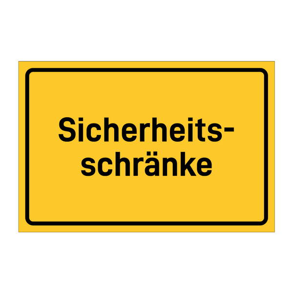 Sicherheits- schränke