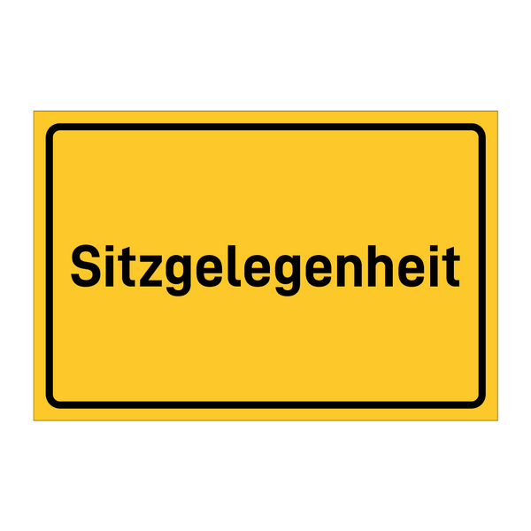 Sitzgelegenheit