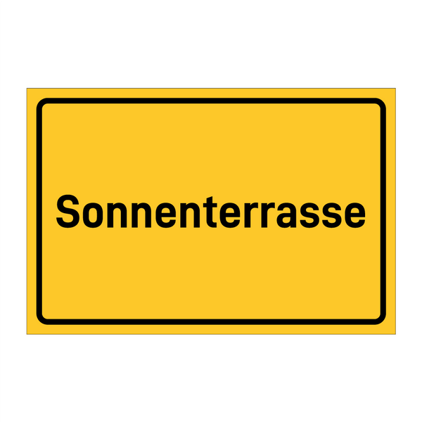 Sonnenterrasse