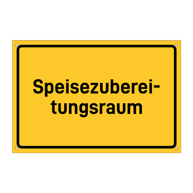 Speisezuberei- tungsraum