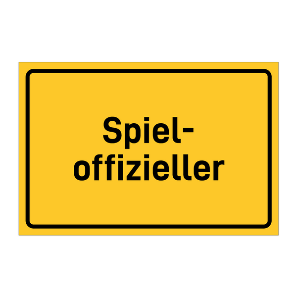 Spiel- offizieller