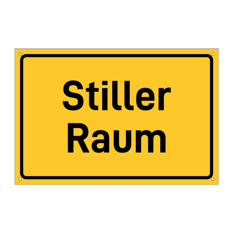 Stiller Raum