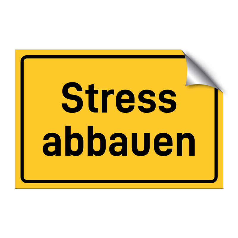 Stress abbauen