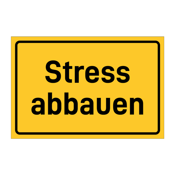 Stress abbauen