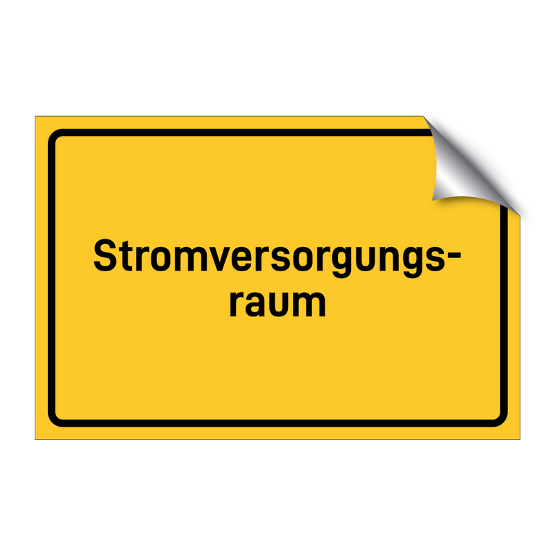 Stromversorgungs- raum