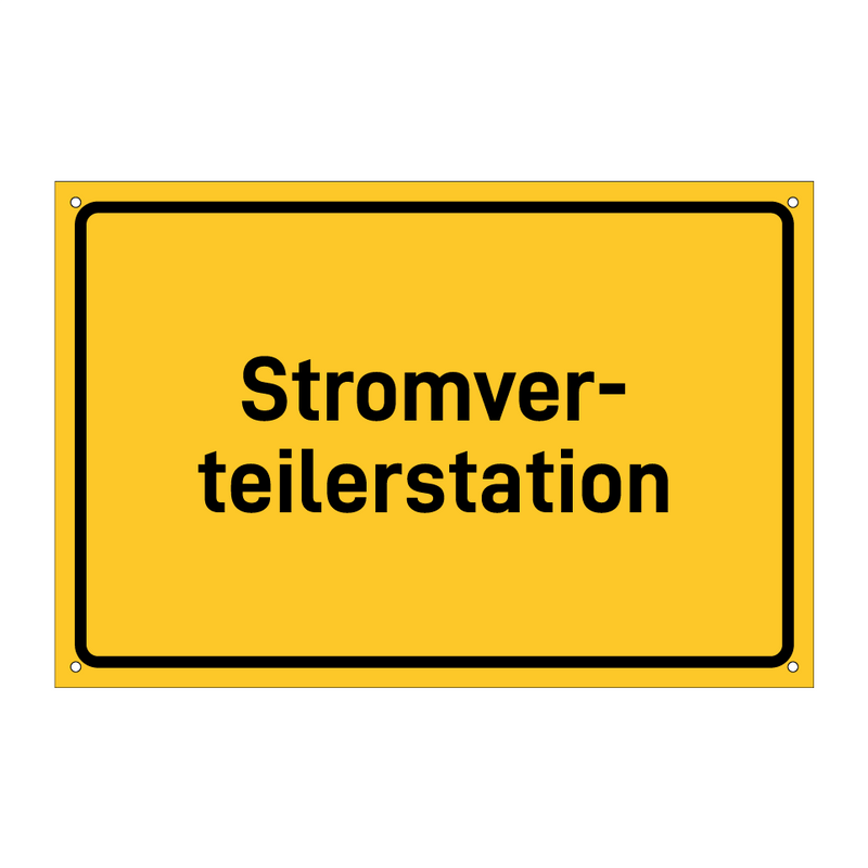 Stromver- teilerstation