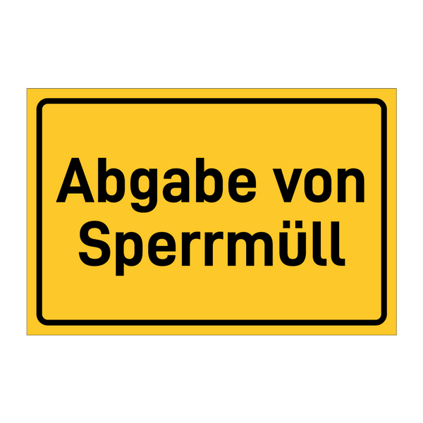 Abgabe von Sperrmüll & Abgabe von Sperrmüll & Abgabe von Sperrmüll & Abgabe von Sperrmüll