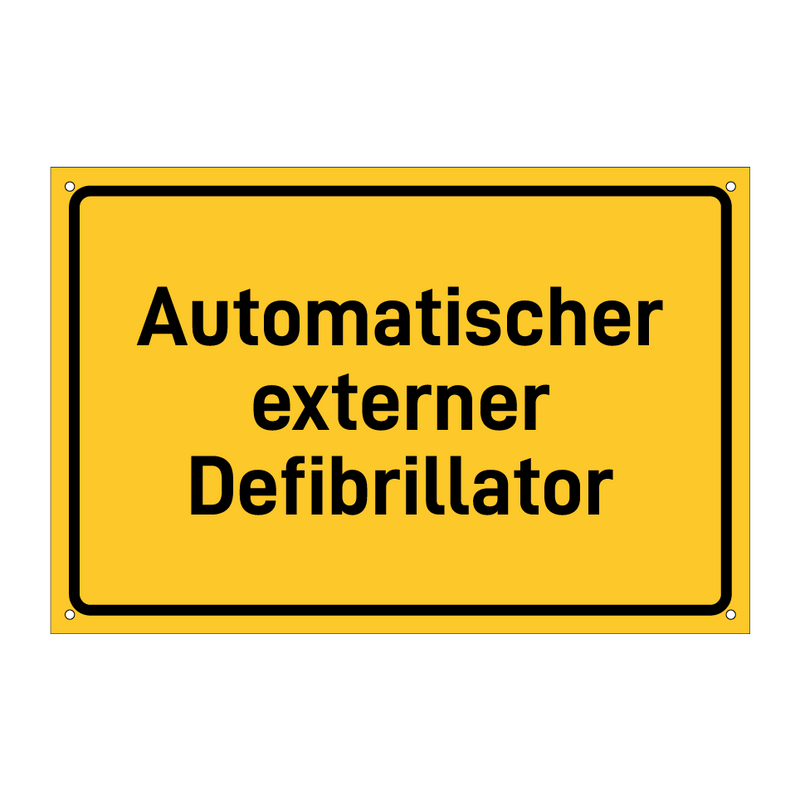 Automatischer externer Defibrillator & Automatischer externer Defibrillator