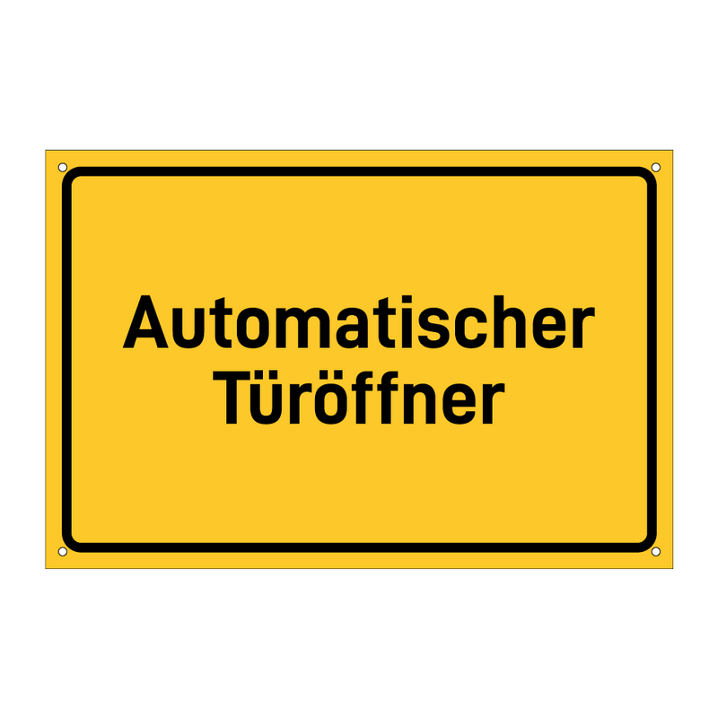 Automatischer Türöffner & Automatischer Türöffner & Automatischer Türöffner