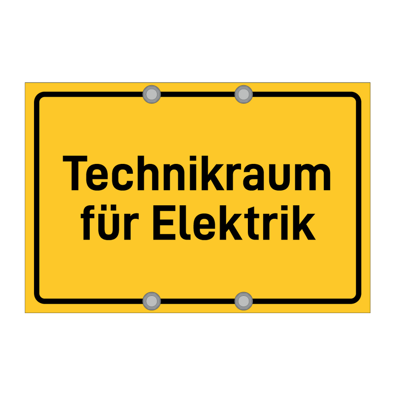 Technikraum für Elektrik