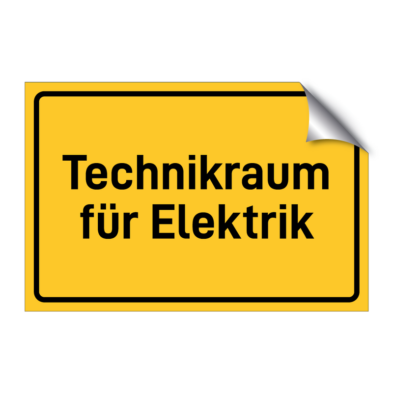 Technikraum für Elektrik