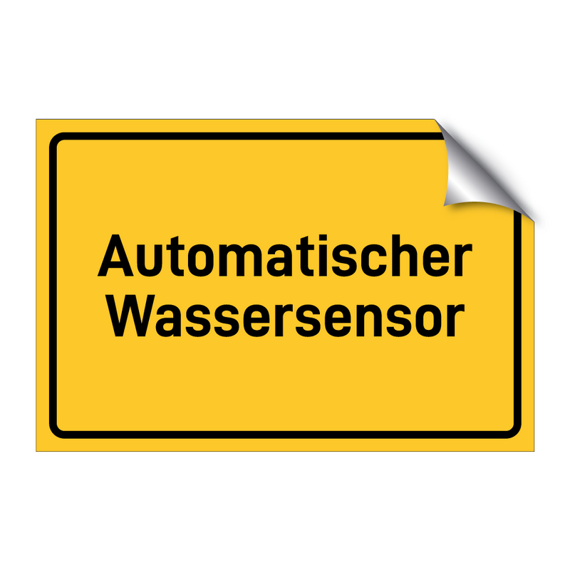 Automatischer Wassersensor & Automatischer Wassersensor & Automatischer Wassersensor