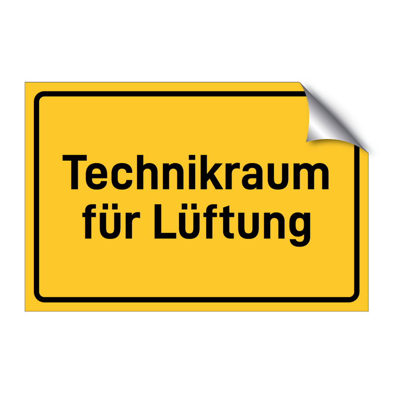 Technikraum für Lüftung