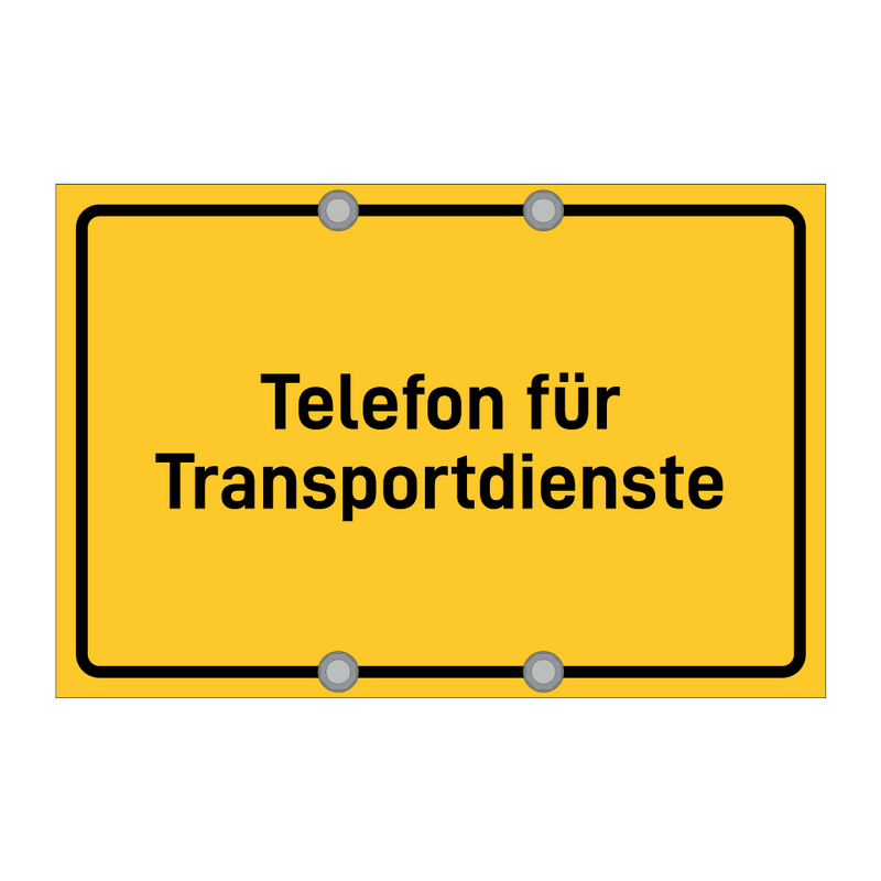 Telefon für Transportdienste