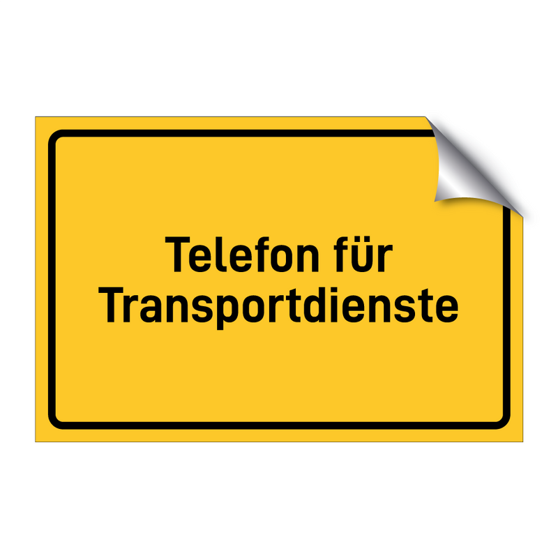 Telefon für Transportdienste