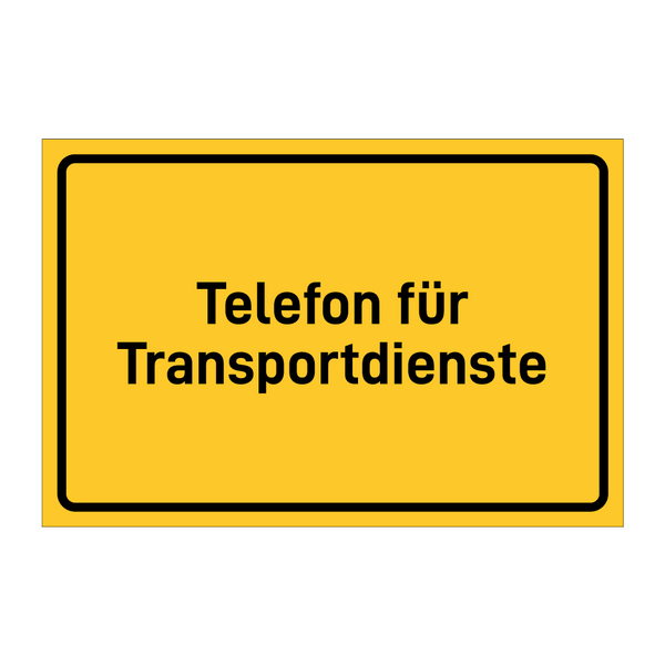 Telefon für Transportdienste