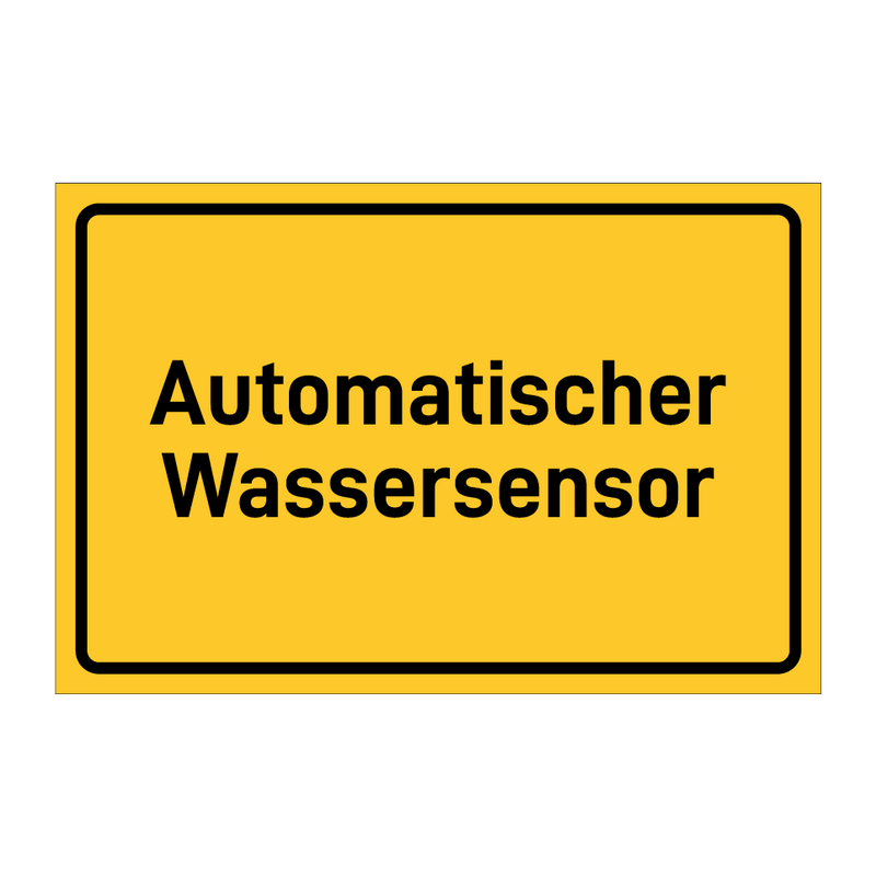 Automatischer Wassersensor & Automatischer Wassersensor & Automatischer Wassersensor