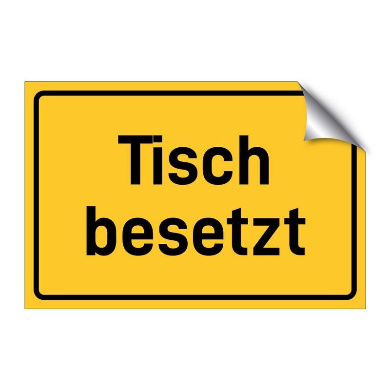 Tisch besetzt