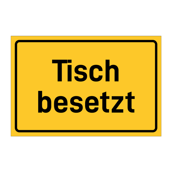 Tisch besetzt