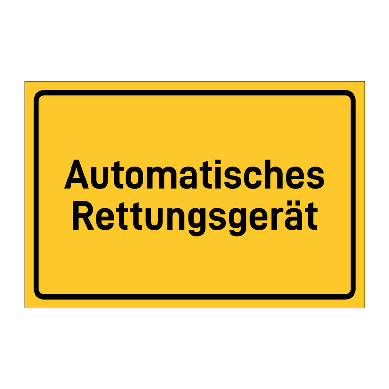 Automatisches Rettungsgerät & Automatisches Rettungsgerät & Automatisches Rettungsgerät