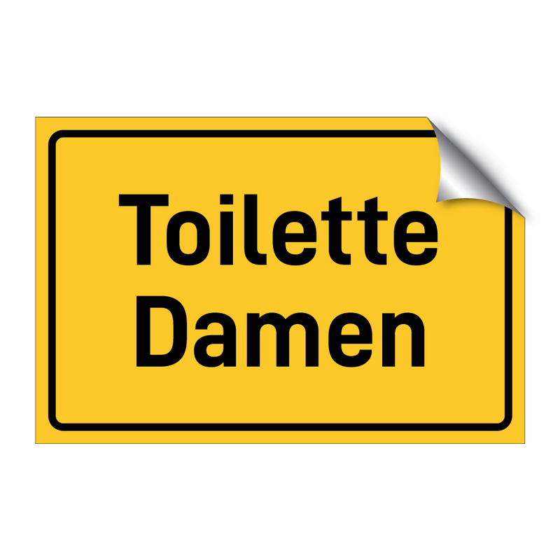 Toilette Damen