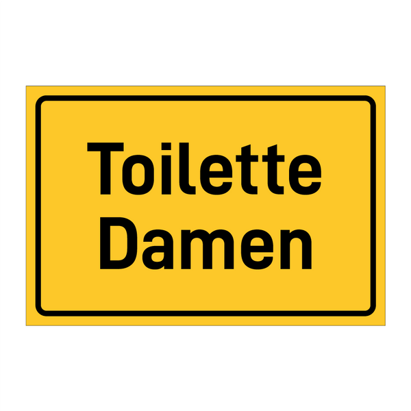 Toilette Damen