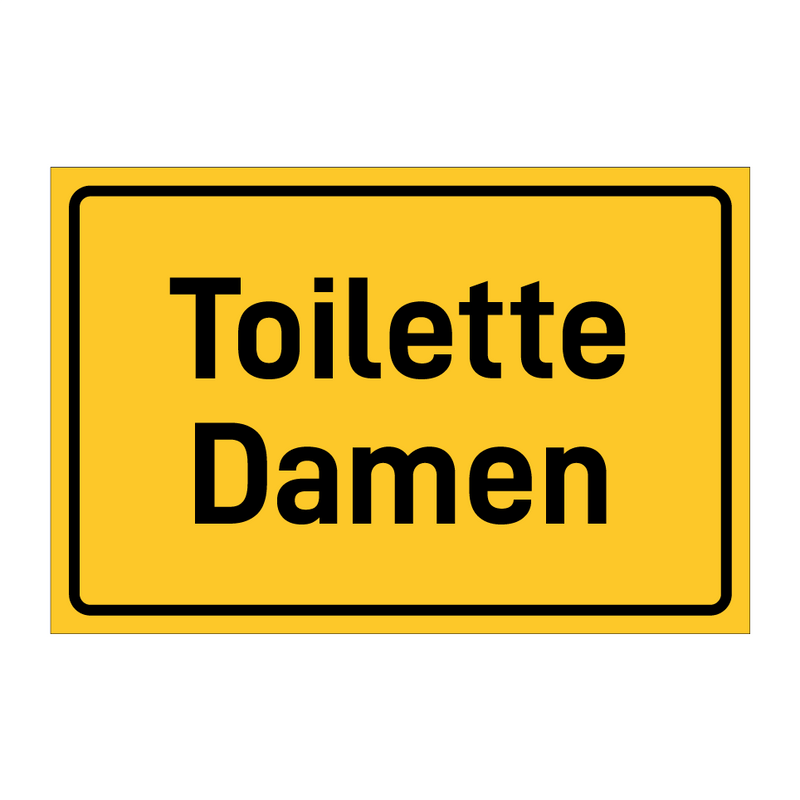 Toilette Damen