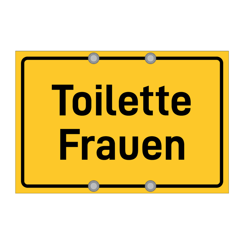 Toilette Frauen