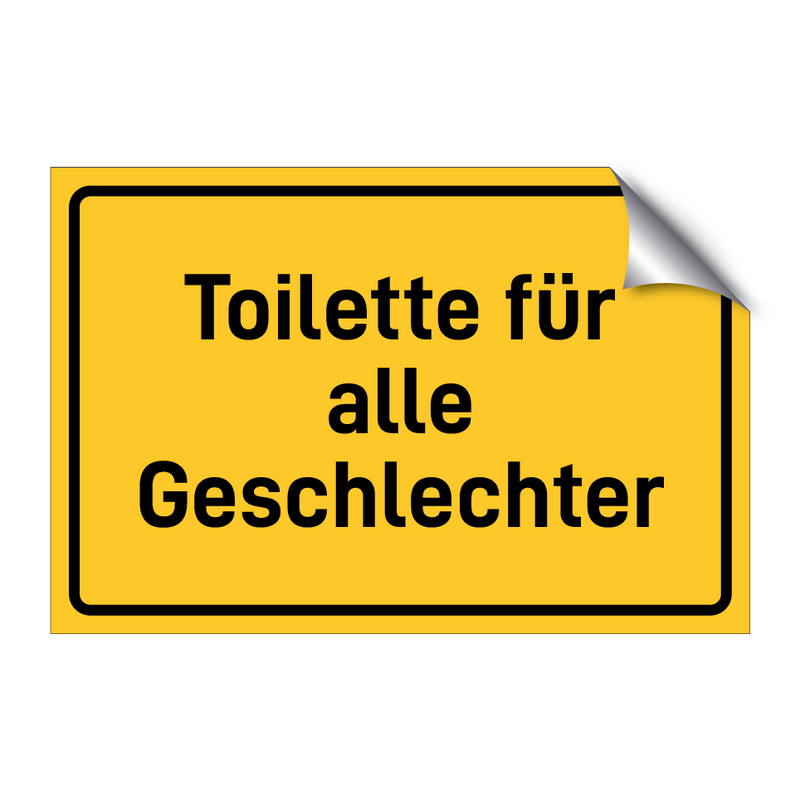 Toilette für alle Geschlechter