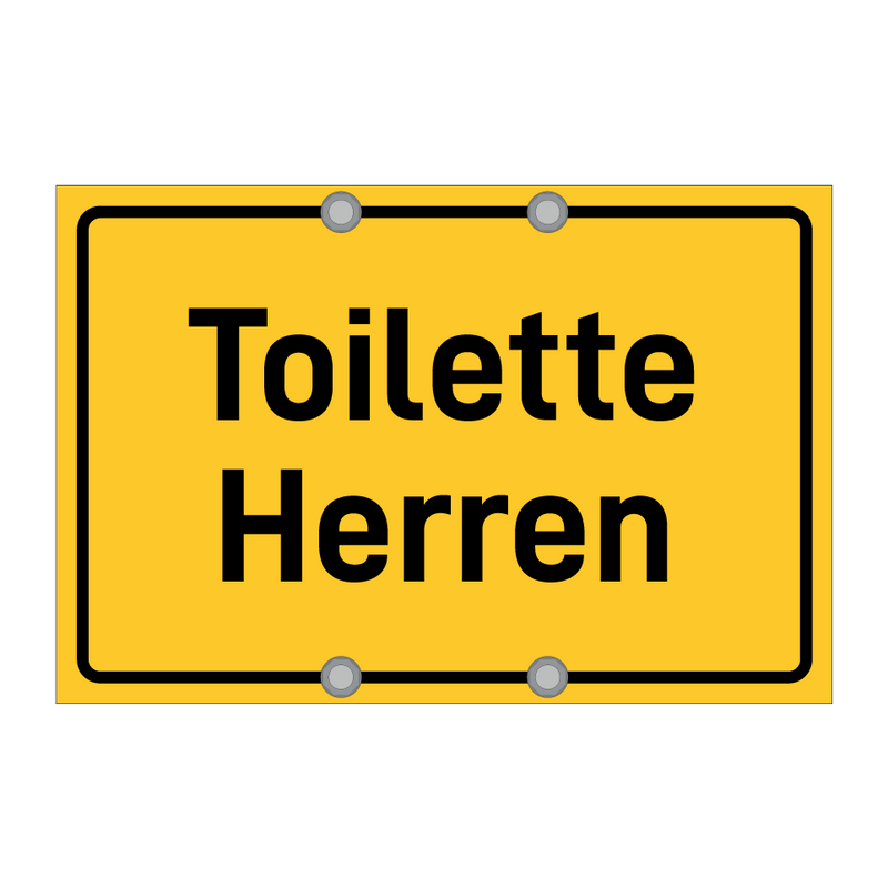 Toilette Herren