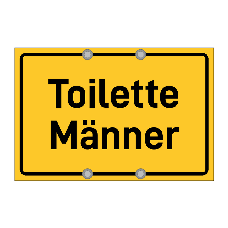 Toilette Männer