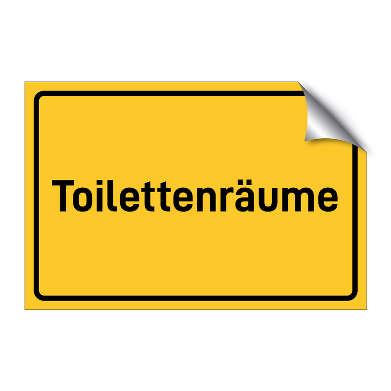 Toilettenräume