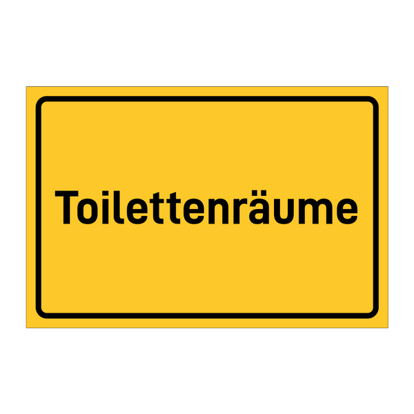 Toilettenräume