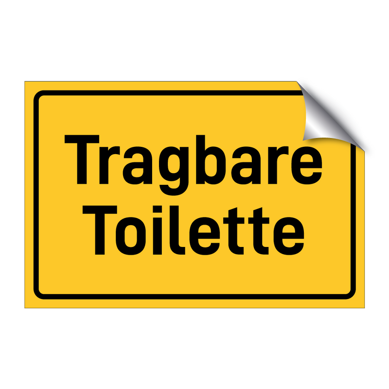 Tragbare Toilette