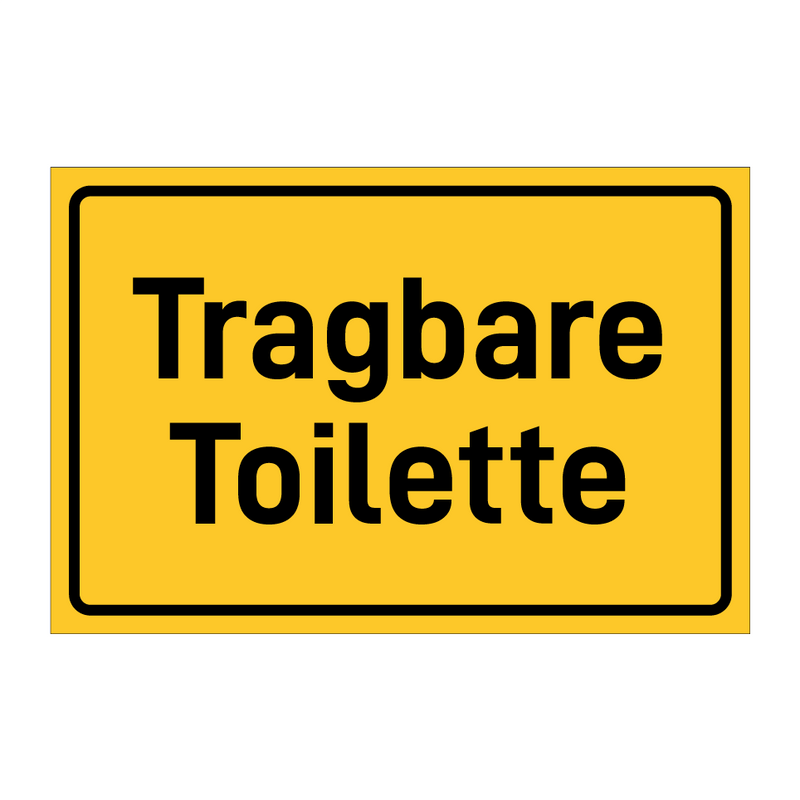 Tragbare Toilette