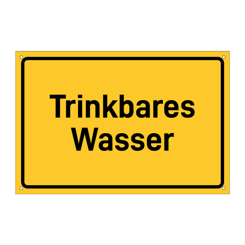 Trinkbares Wasser