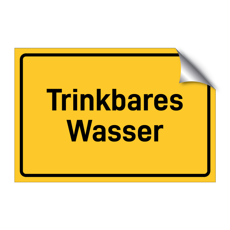 Trinkbares Wasser