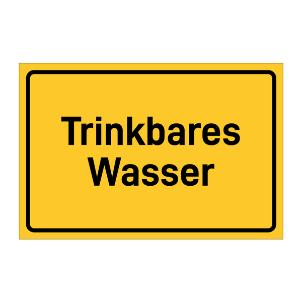 Trinkbares Wasser