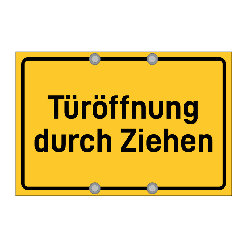 Türöffnung durch Ziehen