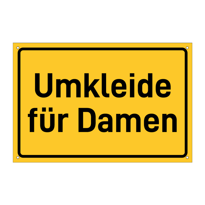 Umkleide für Damen