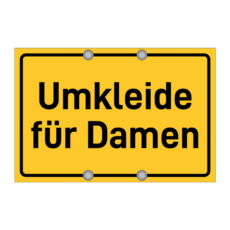 Umkleide für Damen