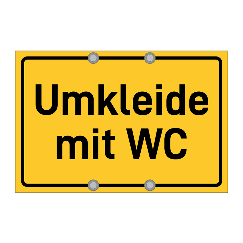 Umkleide mit WC