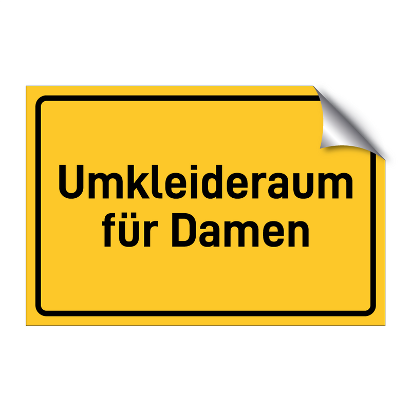 Umkleideraum für Damen