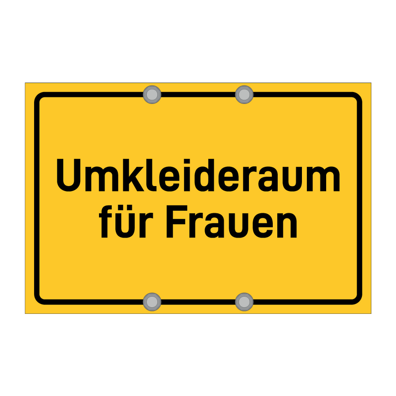 Umkleideraum für Frauen