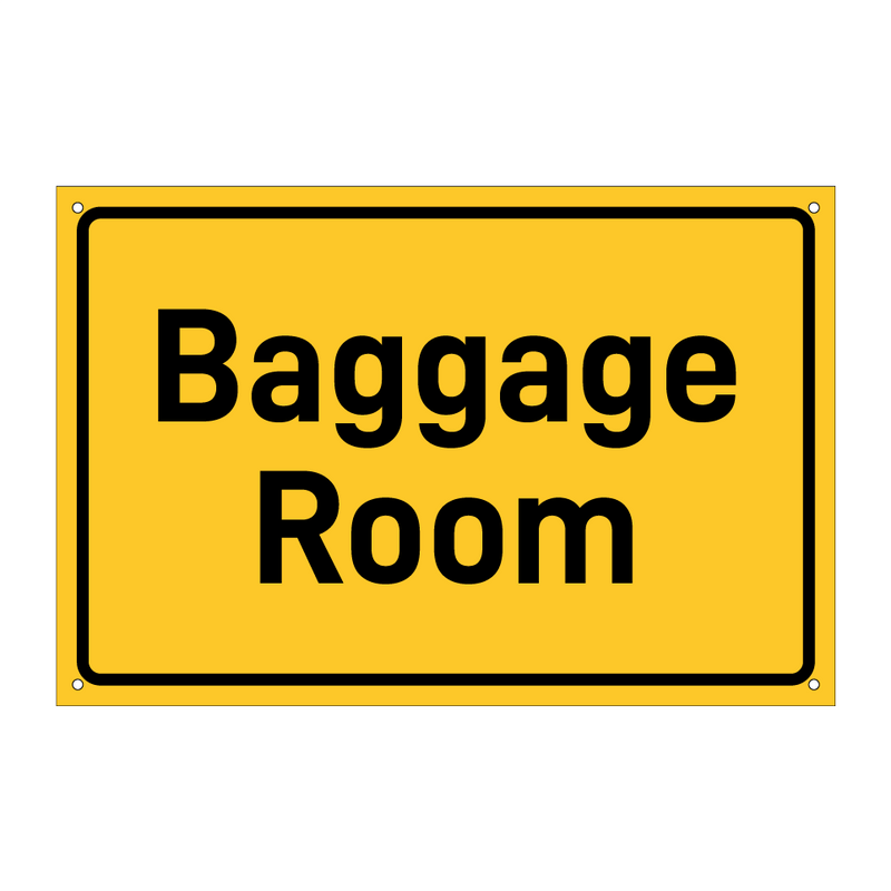 Baggage Room & Baggage Room & Baggage Room & Baggage Room & Baggage Room & Baggage Room