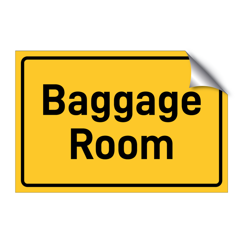 Baggage Room & Baggage Room & Baggage Room & Baggage Room