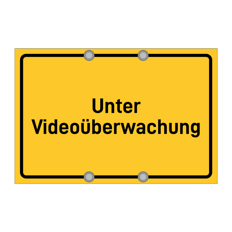 Unter Videoüberwachung